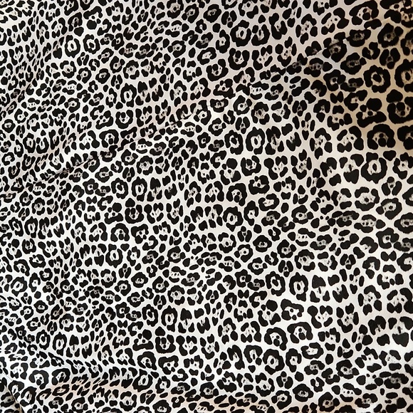 Michael Kors gray and black leopard print tank top womans size large - Picture 9 of 13